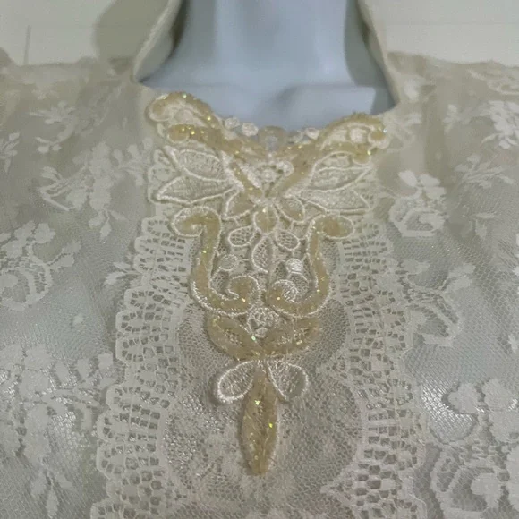 Vintage Jessica McClintock Gunn Sax Girls Dress Size 10 - Picture 2 of 8